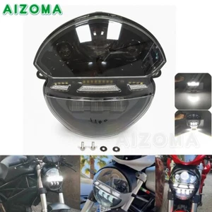 LED Headlight Assembly For Ducati Monster 695 696 795 796 1100 EVO Motorcycle - Picture 1 of 12
