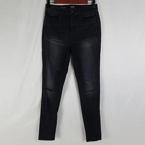 Ana Jeans Damen 6 Schwarz High Rise Jegging Distressed Anthrazit Waschung Denim - Bild 1 von 16