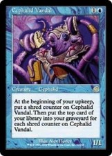 Cephalid Vandal NM MTG Torment TO Magic Gathering 2B3