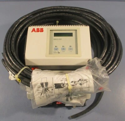 ABB 50XM13DXKD10AAHC221 Magnetic Flowmeter Signal Converter 120V 4-20mA - Image 1 of 4