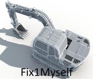 Kobelco SK200-8, SK210LC-8 Excavator Shop Manual FREE SHIPPING - Picture 1 of 12