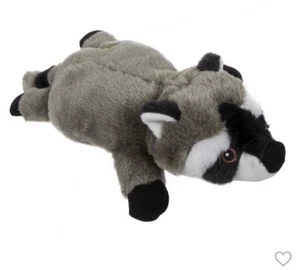 Large goDog Raccoon Durable Squeaky Dog Toy With Chew Guard Technology - Picture 1 of 3