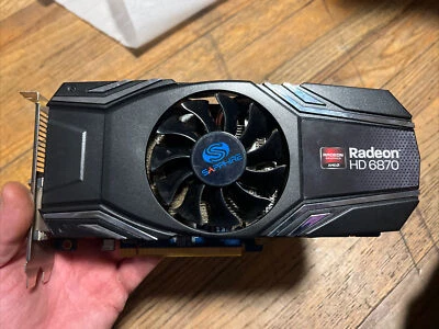 Sapphire Radeon HD 6870 1GB DDR5 Graphics Card 299-3E174-430SA Used - Image 1 of 4