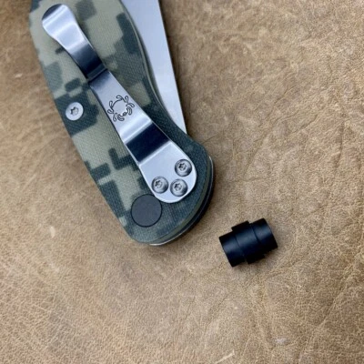 BLADESWELOVE Black PVD Lanyard Plug (No Knife) for Spyderco Paramilitary 2 G81GP2 & Para 3