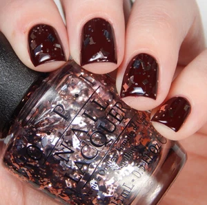 Esmalte de uñas OPI en dos errores no hagas un meteorito G48 - 15 ml oro rosa/plata - Imagen 1 de 1