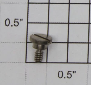 Lionel 260E-24 Nickel Short Slotted Connecting Rod Screw (1) - Picture 1 of 2