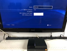 Sony PlayStation 4 PS4 Original 500GB Jet Black Console