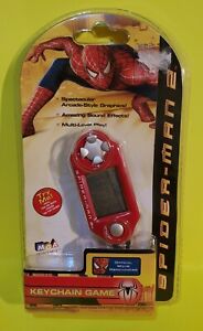 2004 Marvel Spiderman 2 Keychain Game Electronic Spider-man Movie Merchandise 🔥