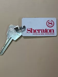 Sheraton Hotel Motel Room Key Fob & Key #122 - Picture 1 of 3