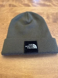 Gorro con puños The North Face Logo Box unisex marrón - Imagen 1 de 5
