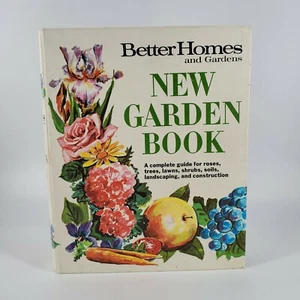 Vintage Better Homes & Gardens "New Garden Book" 1968 Binder 1st Printing  - Picture 1 of 5