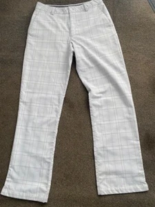 Under Armour weiß gemusterte Polyester Hose Sport Outdoor Gr. 30/32 - Bild 1 von 5