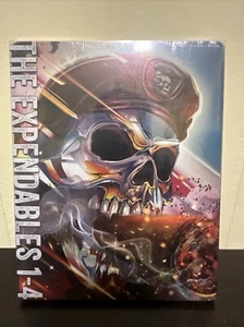 THE EXPENDABLES 1-4 (4K UHD, Blu-Ray, Digital, Limited STEELBOOK) BRAND NEW - Picture 1 of 2