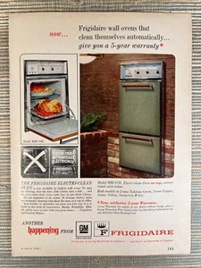 Frigidaire Electri-Clean Wandofen RBE-97K General Motors 1967 Vintage Print Ad - Bild 1 von 1
