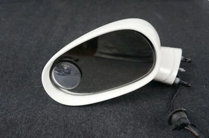 2004-2008 chrysler crossfire left driver side rear view door mirror white - Picture 1 of 11