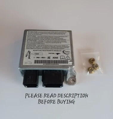 2002 2003 2004 Jaguar S-Type Adaptive Restraints Diagnostic Control Module - Image 1 of 3