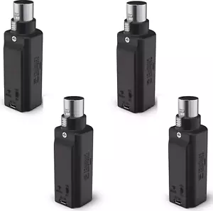 4x Chauvet DJ D-Fi XLR RX hasta 10 horas receptor D-Fi DMX alimentado por batería - Imagen 1 de 5