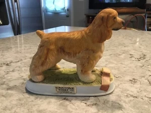 Original Lionstone Porcelain 1975 American Cocker Spaniel Decanter - Picture 1 of 6