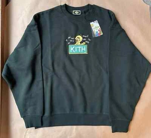 Big Bird - KITH x Sesame Street- Nelson Crewneck Sweatshirt - Size M - NEW - Picture 1 of 8