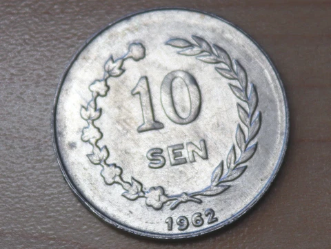 1962 Indonesia Irian Barat 10 Sen Cover
