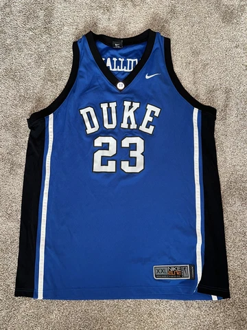 Nike Duke Basketball Jersey  XXL Blue 23 Sheldon Williams Made in USA Cover