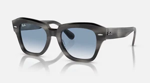OCCHIALI DA SOLE RAY BAN RB 2186 STATE STREET 1404/3F 49mm Small Size 14043F - Picture 1 of 9