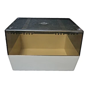 Rare Find! Vintage Floppy Disk Holder 2 Rows Very Early Model No 13-6270 RD62402 - Zdjęcie 1 z 12