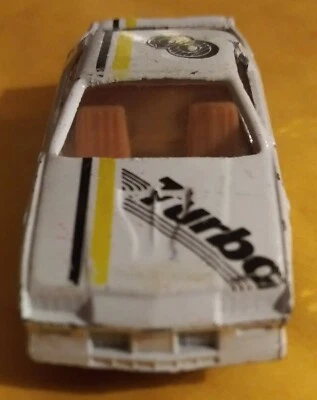 Coche Camaro Turbo Tampo Blanco #8 Juguete GM Chevrolet Años 80 F Carrocería Diecast Chevy Difícil de Encontrar Foto 1 de 4