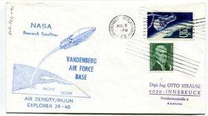 1968 NASA Research Satellite Vendenberg Air Force Base Density SPACE USA SAT - Bild 1 von 1