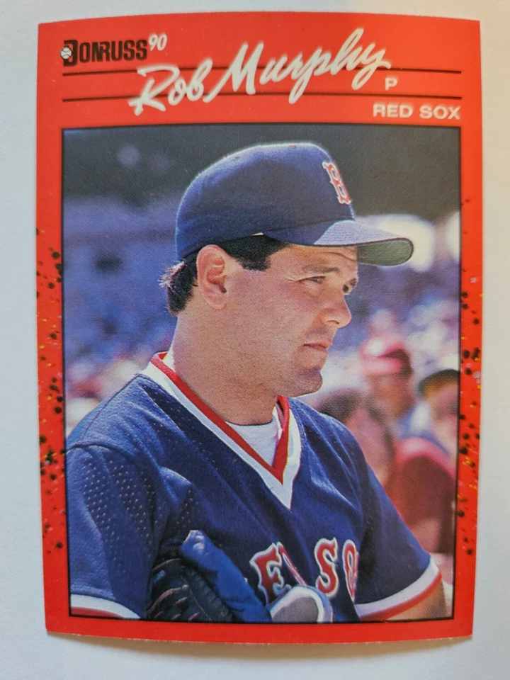 1990 DONRUSS ROB MURPHY #186 NM - Image 1 of 1