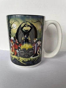 RARE Vintage 1996 Walt Disney World Villains Ceramic Coffee Mug Cup 16 oz HTF - Picture 1 of 5