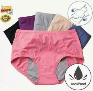 3 Pack Women's Menstrual Period Physiological Pants Leakproof Panties Underwear~ - Picture 1 of 21