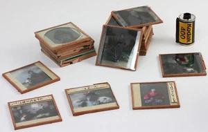 28 vues positives pour lanterne magique par un photographe japonais Vers 1910 - Picture 1 of 10