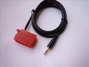 3.5mm Male Plug 140mm Cable Aux Line In Adapter Cable Radio for Blaupunkt - Picture 1 of 5