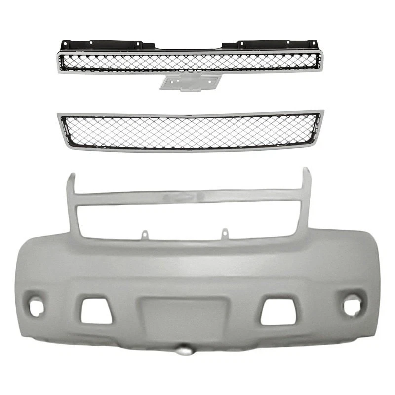 For Chevy Tahoe 07-14 3-Piece (Front Bumper Cover, Upper and Lower Grille) Foto 1 de 1