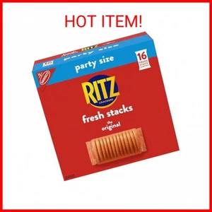 NEW RITZ Party Size Fresh Stacks Original Crackers 23.7 oz (16 Stacks) - Picture 1 of 2