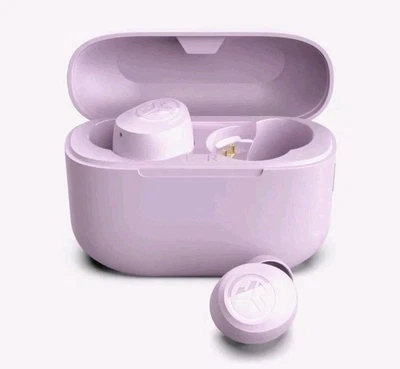 JLab Go Air Pop True Wireless Bluetooth Earbuds+Charging Case Lilac Dual Connect - Image 1 of 4