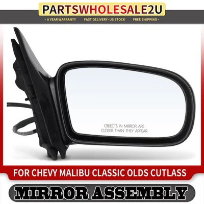 Espejo retrovisor manual para pasajeros sin calefacción para Chevrolet Malibu Classic Oldsmobile Foto 1 de 4