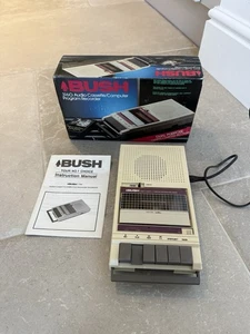 Vintage Bush 3160 Audio Cassette/Computer Program Recorder Boxed - Picture 1 of 16