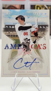 Coby Mayo 2024 Panini Boys Of Summer "Americas Best" Holo Silver Auto /25 🔥 O's - Bild 1 von 8