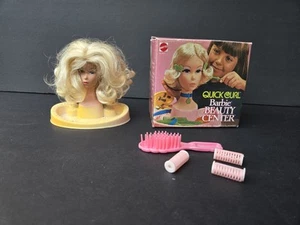 Mattel Vintage 1974 Quick Curl blond Barbie Beauty Center Spielzeug in Box - Bild 1 von 6