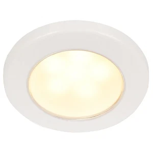 Hella Marine EuroLED 75 3" Round Screw Mount Down Light - Warm White LED - White - Picture 1 of 1