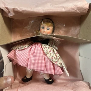 Madame Alexander GOLDLÖCKCHEN 8" Puppe Miniatur Vitrine #497 mit Etikett & Box - Bild 1 von 4