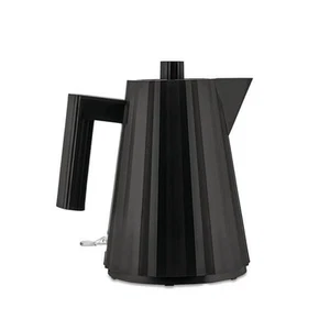 Alessi Plisse Electric 1L Water Kettle Black - Picture 1 of 3