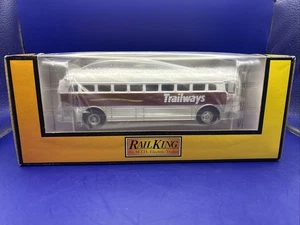 MTH Rail King  Trailways Bus    Chicago, Ill  Die-Cast Bus 8” Long - Picture 1 of 12