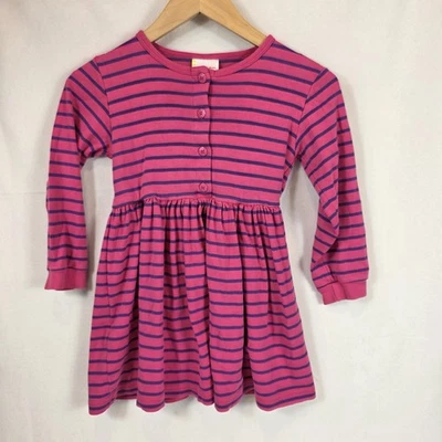 Hanna Andersson Dress Pink Long sleeve Size 120 6/7 laptop - Image 1 of 4