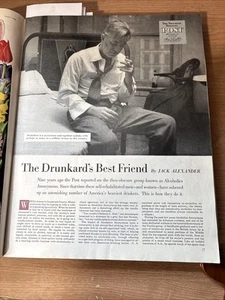 Saturday Evening Post Alcoholics Anonymous Drunkard's Best Friend JACK ALEXANDER - Picture 1 of 13