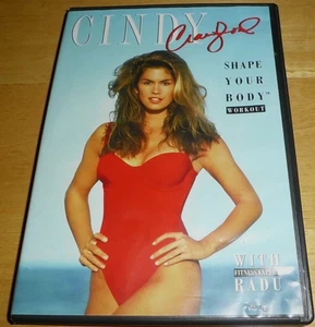 Cindy Crawford - Shape Your Body Workout (DVD 1992, 2003) Mega Rare 1992 w/Radu - Picture 1 of 1