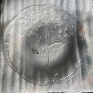 Mikasa Holiday Bells Christmas Holiday Hostess Platter RC197/516, 14 3/4" - Picture 1 of 2