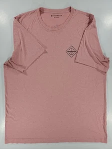 Travis Mathew Rose Pink Wasting Time Premium Tee T Shirt Mens 2XL XXL Cotton - Picture 1 of 9